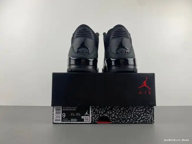 Cheap Jordan CT8532-001 Black 3 Air Cat 0603